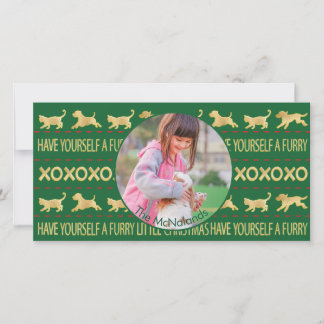 Carte photo "Passez un petit Noël tout mignon"