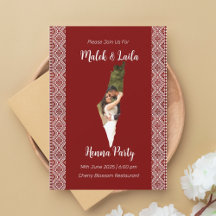 Carte photo personnalisée de la Palestine Signe de