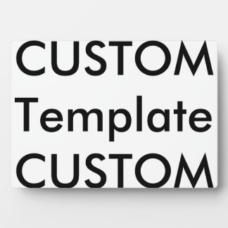 Carte photo personnalisée Plaque 10" x 8" avec Eas