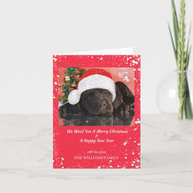 Carte Photo pour animaux de compagnie Amoureux des chien (Devant)