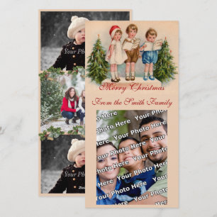 Carte photo pour enfants de covoiturage