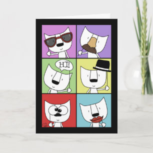Carte Photo Props Cats
