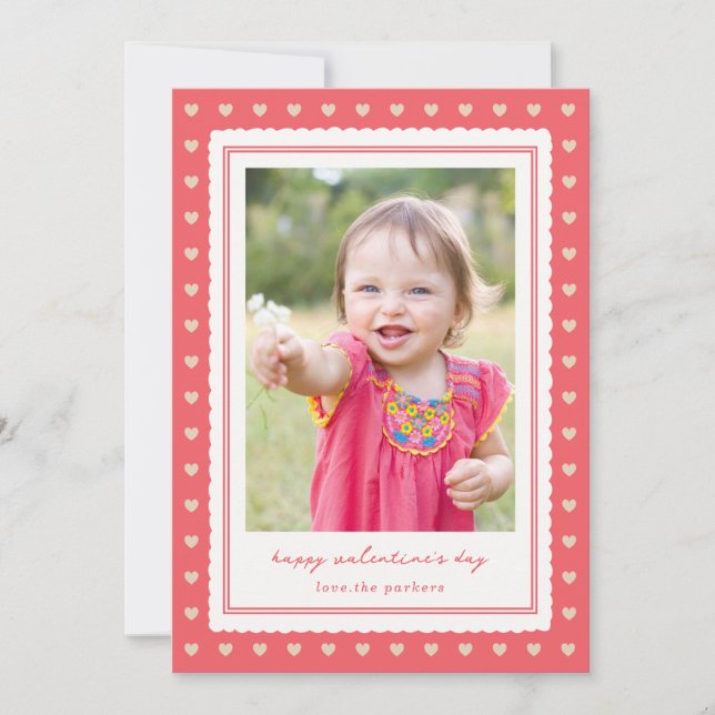 Carte photo Saint-Valentin Love Frame (Devant)