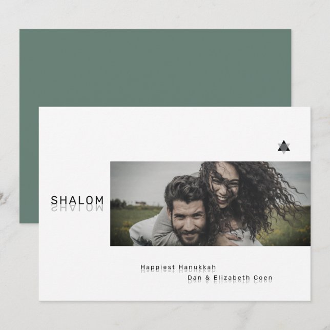 Carte photo Shalom Shalom (Devant / Derrière)