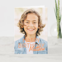 Photo simple moderne Accueil d'anniversaire