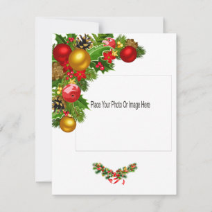 Carte photo vacances à plat