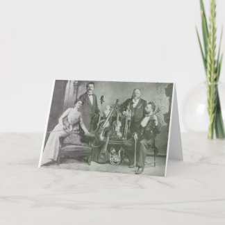 Carte photo vintage Mozart Symphony Club