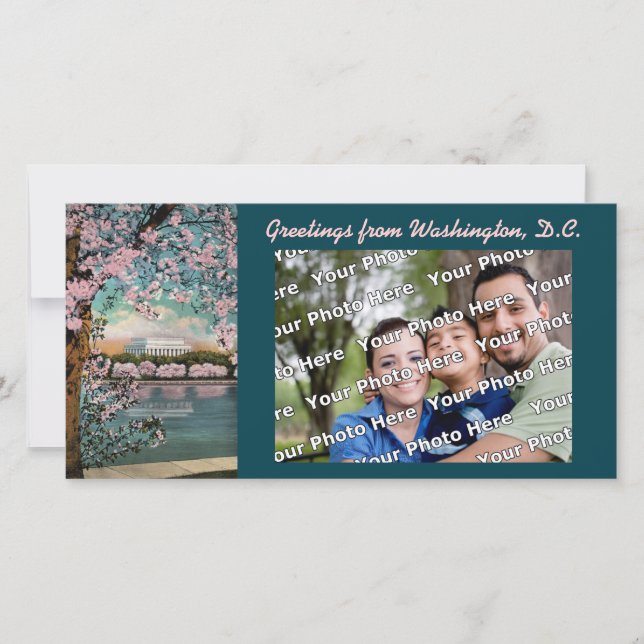 Carte Photocarte Cherry Blossoms (Devant)