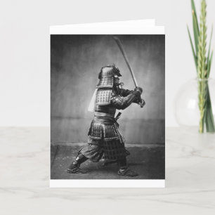 Carte Photograph of a Samurai C. 1860