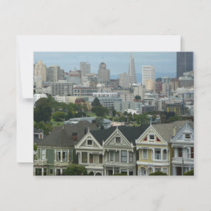 Carte Photographie de scène urbaine de San Francisco Pos