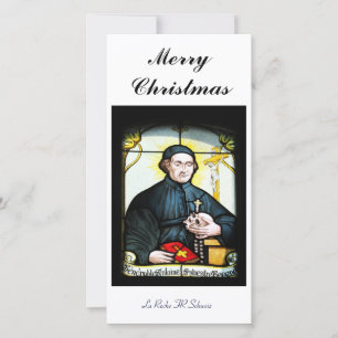 Carte photographique de Merry Christma