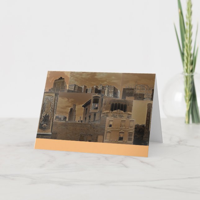 Carte ''Photos du centre de Los Angeles' (Devant)