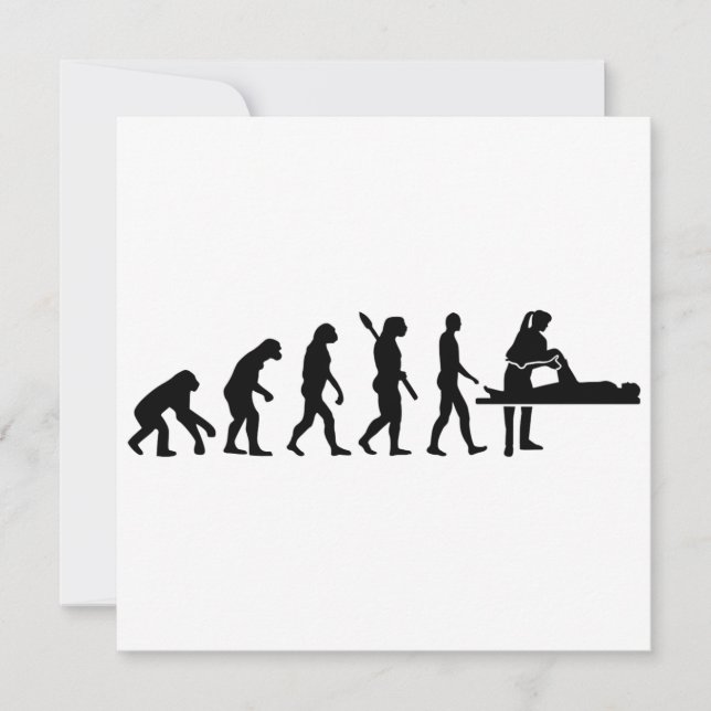 Carte physiothérapeute de l'évolution (Devant)