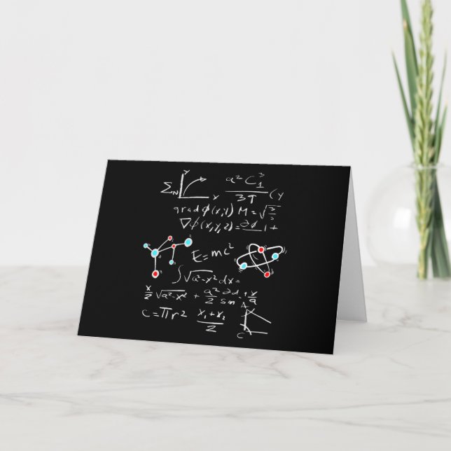 Carte Physique Math Formule Enseignant Atomes et Mol (Devant)