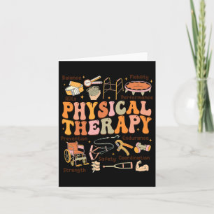 Carte Physique Thérapiste Pt Pta Automne Thanksgiving Ph