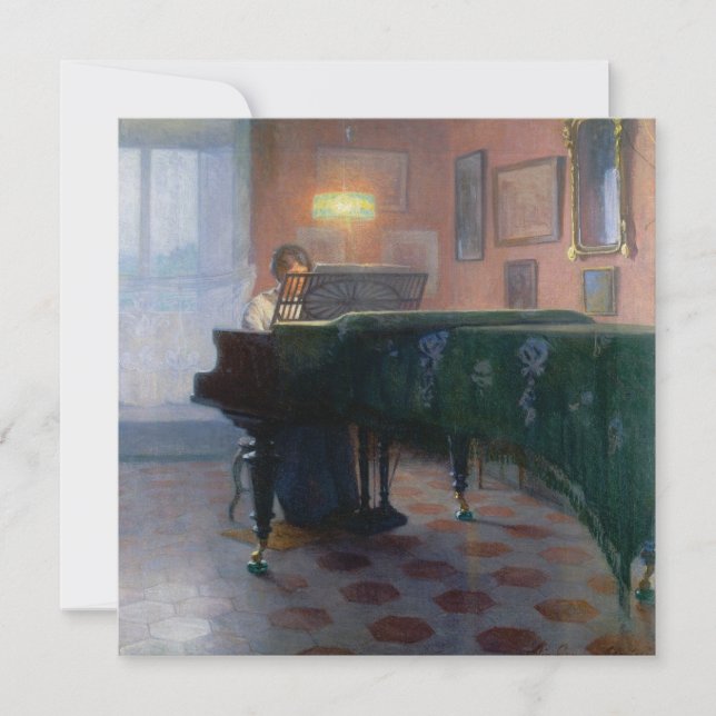 Carte Piano Player (Pianiste) (Musicienne) (Devant)
