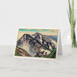 Carte Pic de Shiroumadake, Yoshida, Sciage