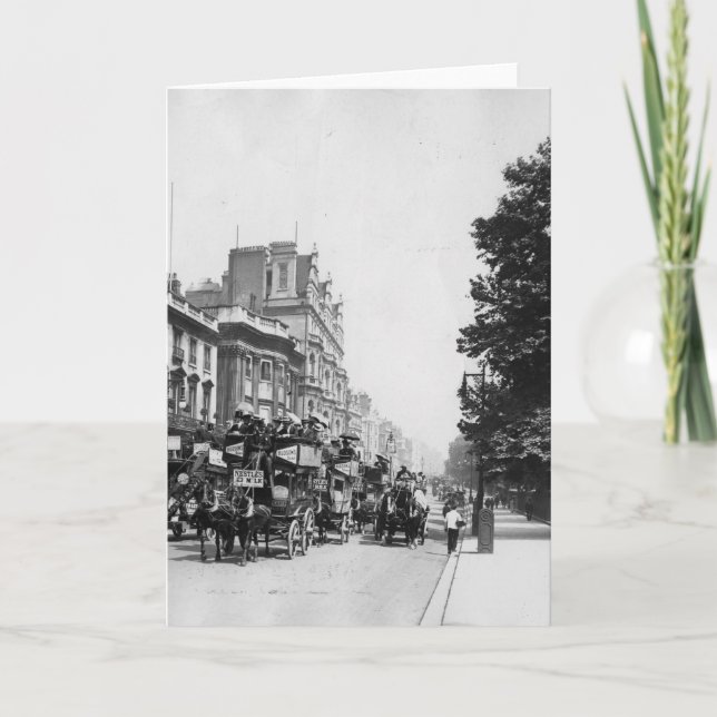 Carte Piccadilly, Londres (Devant)