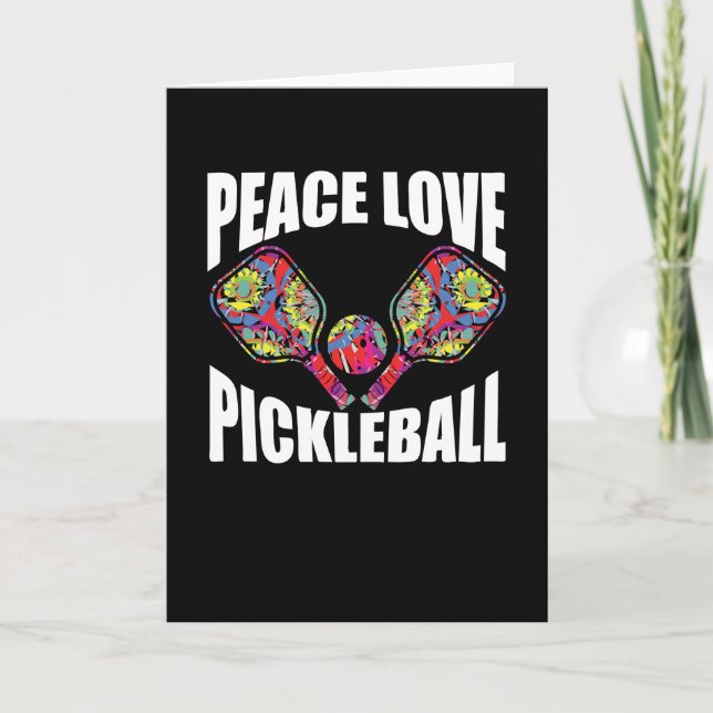 Carte Pickleball (Devant)