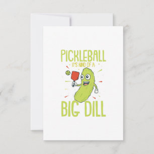 Carte Pickleball C'est un genre de jeu de jeu de jeu Big