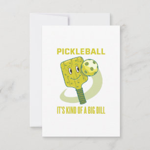 Carte Pickleball C'est un peu un cadeau pour un jeu de r