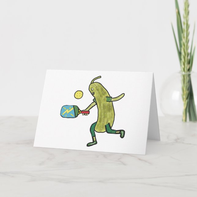 Carte Pickleball Pickle (Devant)