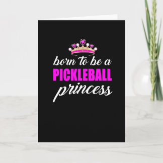 Carte Pickleball princess, poison pour pickleball lovers