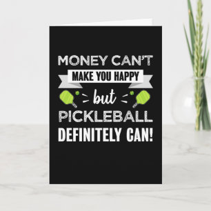 Carte Pickleball vous rend heureux Dink Fan Cadeau