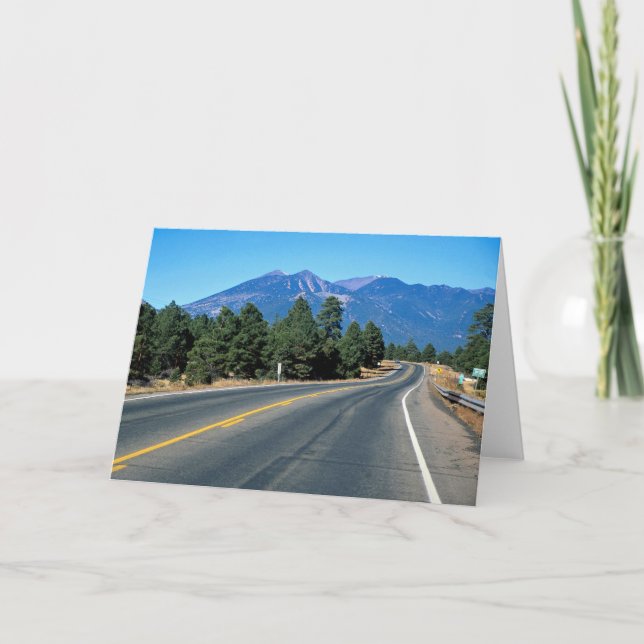 Carte Pics de San Francisco, bâtisse, autoroute 66 (Devant)