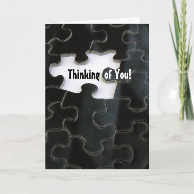 Carte Pièce de puzzle manquante (Devant)