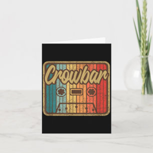 Carte Pied-de-biche Vintage Cette Retro Musique 90s Guit