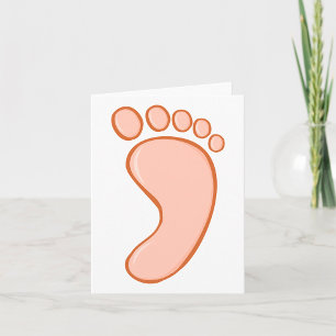 Carte Pied droit humain