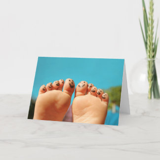 Carte Pieds