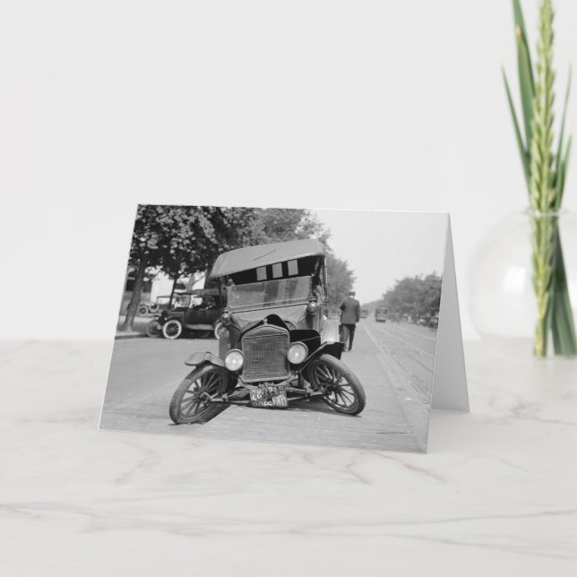 Carte Pieds Joués, 1922 (Devant)