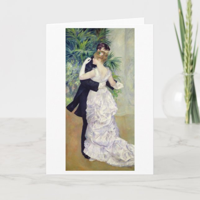 Carte Pierre A Renoir | Danse dans la ville (Devant)