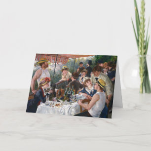 Carte Pierre-Auguste Renoir - Déjeuner de la fête nautiq