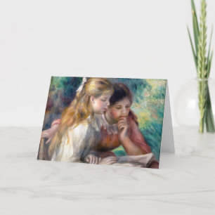 Carte Pierre-Auguste Renoir - Lecture