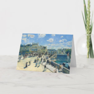 Carte Pierre-Auguste Renoir - Paris, Pont-Neuf