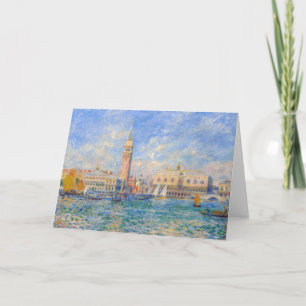 Carte Pierre-Auguste Renoir - Venise, le Palais des Doge