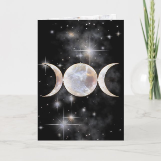 Carte Pierre de la lune triple de lune (Devant)
