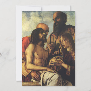 Carte Pieta de Giovanni Bellini, Art Renaissance