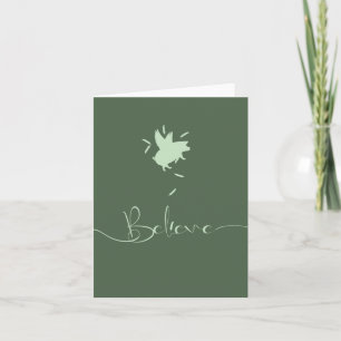 Carte Pig Feathers