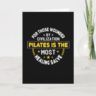Carte Pilates est le baume le plus guérisseur
