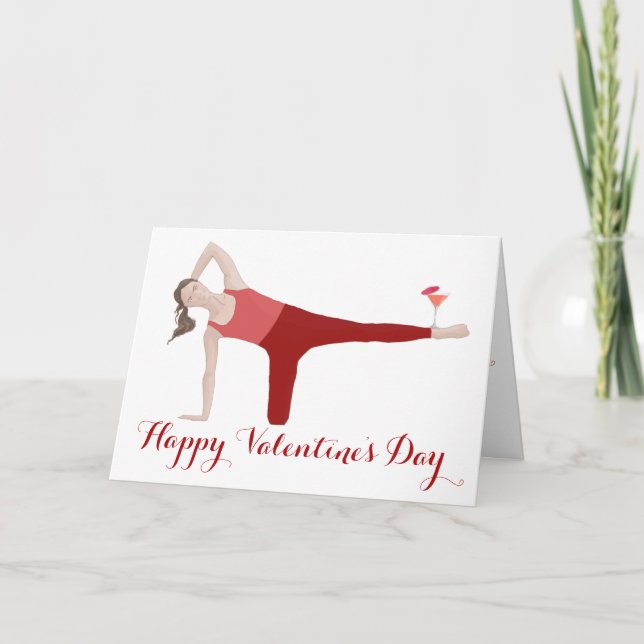 Carte Pilates Valentine's Card (Devant)