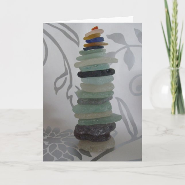 Carte pile de seaglass (Devant)
