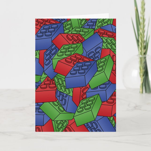 Carte Pile des blocs constitutifs (Devant)