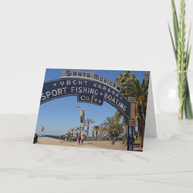 Carte Pilier de Santa Monica (Devant)