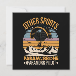 Carte Pilote de paramoteur Paramoteur