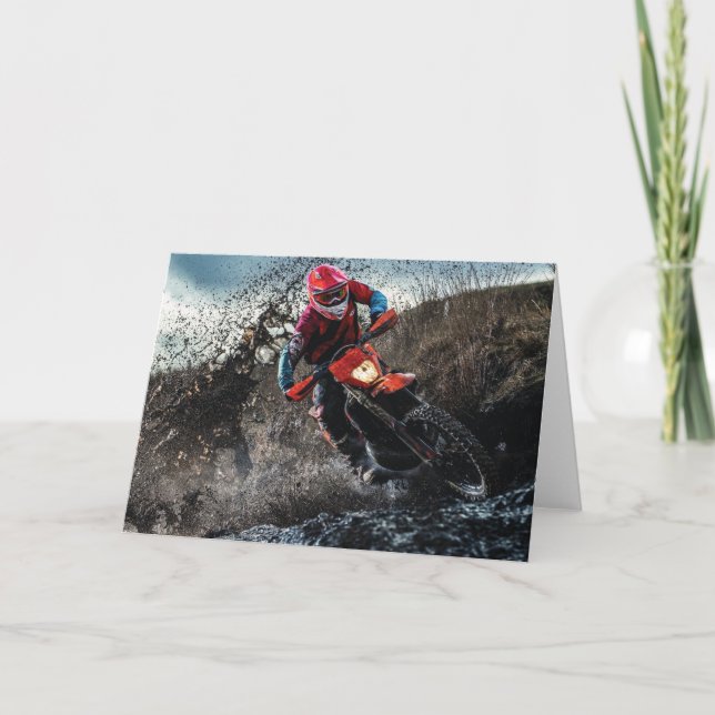 Carte Pilote de vélo droit jetez l'oreiller (Devant)
