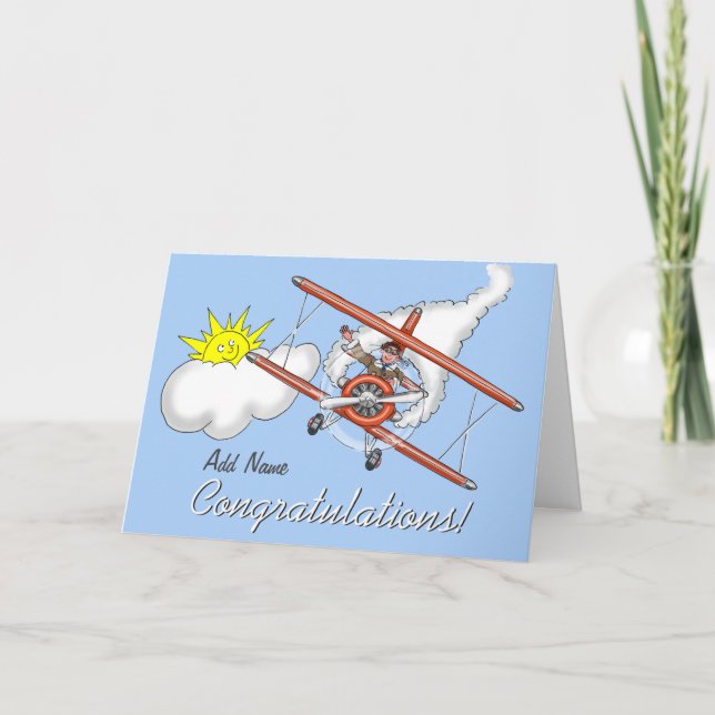 Carte pilote Happy (Devant)
